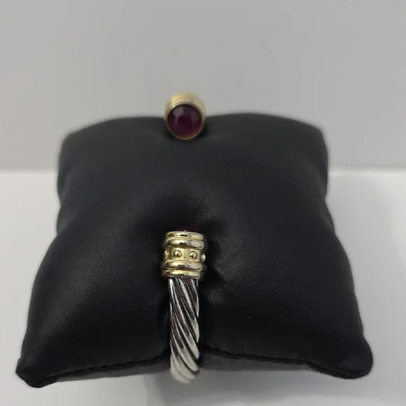 Gruen Gold and Silver Vintage Dress Watch with Two-Tone Band And Ref Crystal Acc - Picture 4 of 5